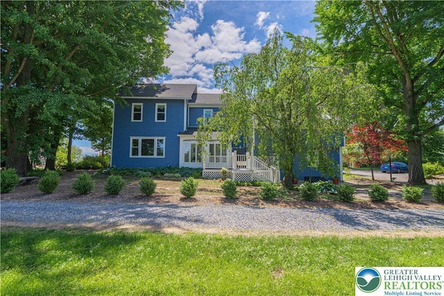 306 W Paxinosa Rd, Forks Twp, PA 18040 - view of front of house with covered porch