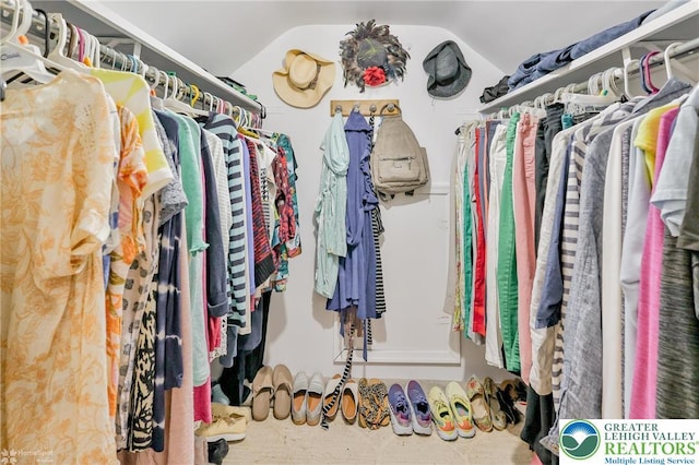113 S Fairview St, Macungie Borough, PA 18062 - walk in closet with vaulted ceiling