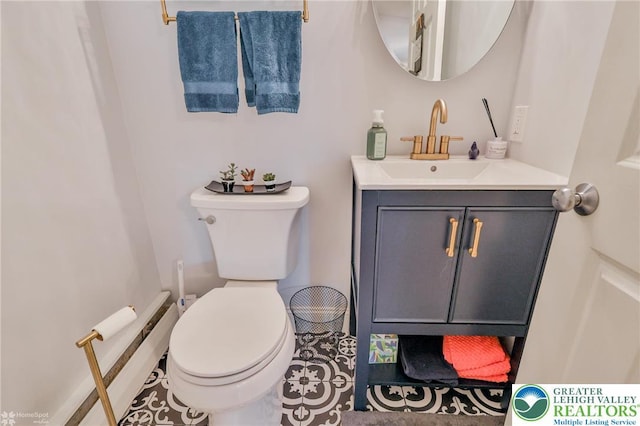 113 S Fairview St, Macungie Borough, PA 18062 - bathroom with toilet and vanity