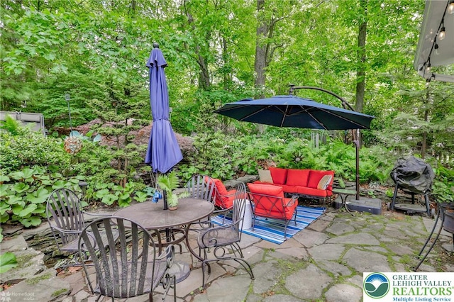 113 S Fairview St, Macungie Borough, PA 18062 - view of patio / terrace featuring an outdoor hangout area and area for grilling