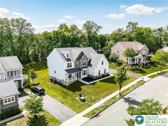 2638 Hollow View Dr, Forks Twp, PA 18040 - aerial view of residential area