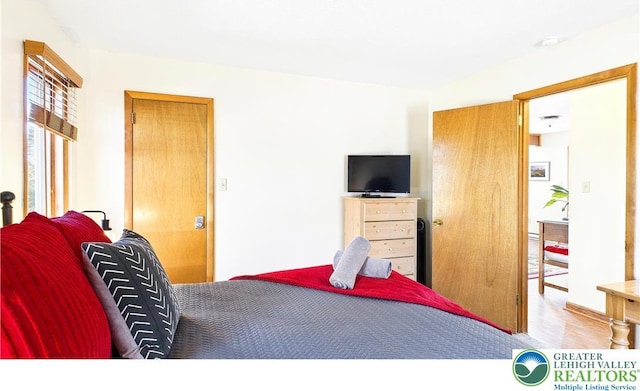 177 Dogwood Ter, Tunkhannock Township, PA 18210 - bedroom featuring wood finished floors