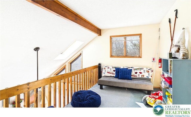 177 Dogwood Ter, Tunkhannock Township, PA 18210 - bedroom featuring carpet floors and a skylight