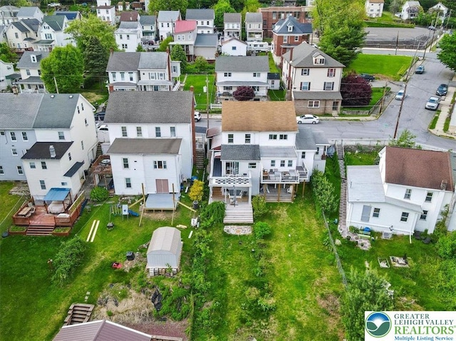 413 S Ave, Jim Thorpe Borough, PA 18229 - aerial perspective of suburban area