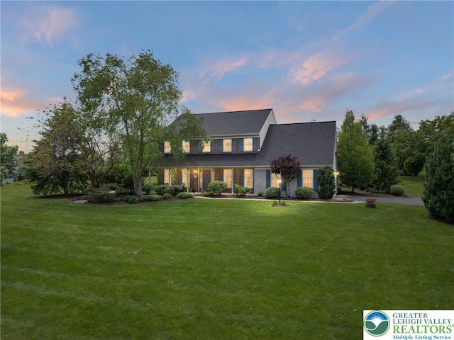 3840 E View Dr, North Whitehall Twp, PA 18069 - view of front of house with a front yard