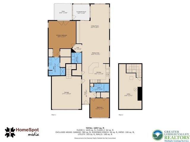 2605 Victory Way, Hanover Twp, PA 18017 - floor plan / room layout