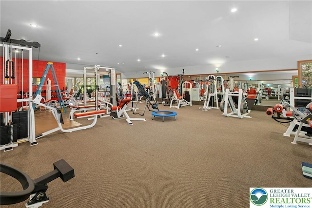 310 Hunters Farm Rd, Paradise Twp, PA 18332 - view of exercise room