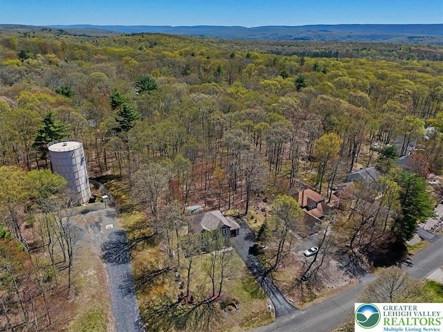 190 Reunion Rdg, Stroud Twp, PA 18301 - aerial overview of property's location featuring a forest
