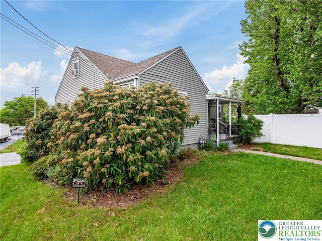 30 Morgan Hill Rd, Williams Twp, PA 18042 - view of home's exterior with a shingled roof