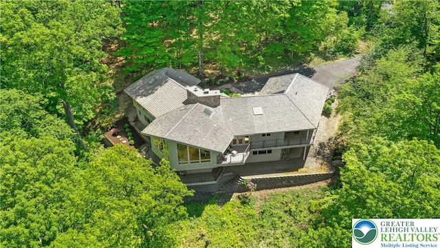511 Center Hill Rd, Nockamixon Twp, PA 18972 - aerial view of property and surrounding area
