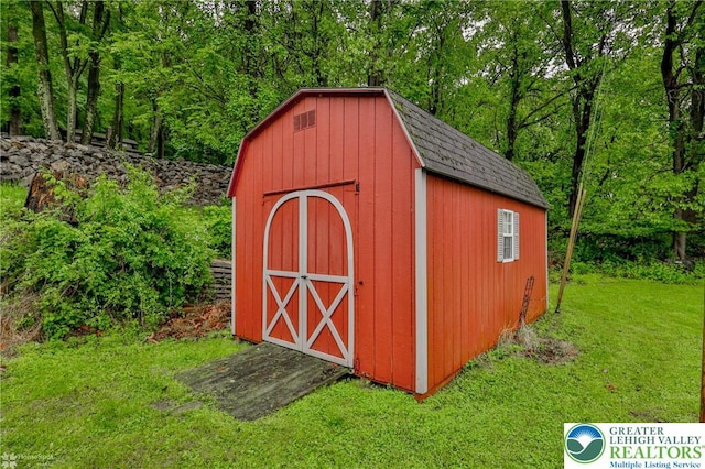 717 Frost Hollow Rd, Easton, PA 18040 - view of shed with a forest view