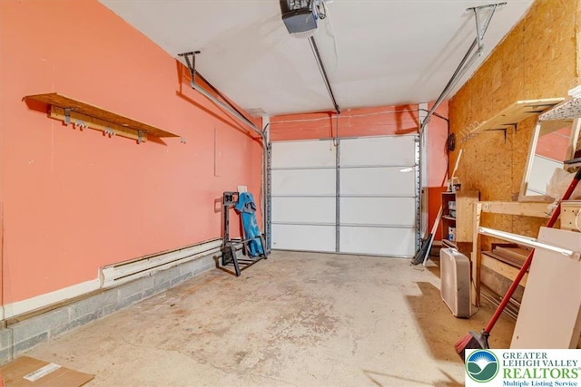 1281 Winding Way, Coolbaugh Twp, PA 18466 - garage with a garage door opener