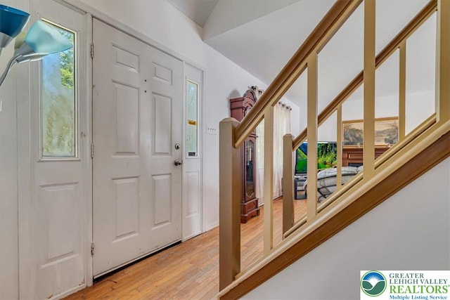 1281 Winding Way, Coolbaugh Twp, PA 18466 - entryway with light wood-type flooring