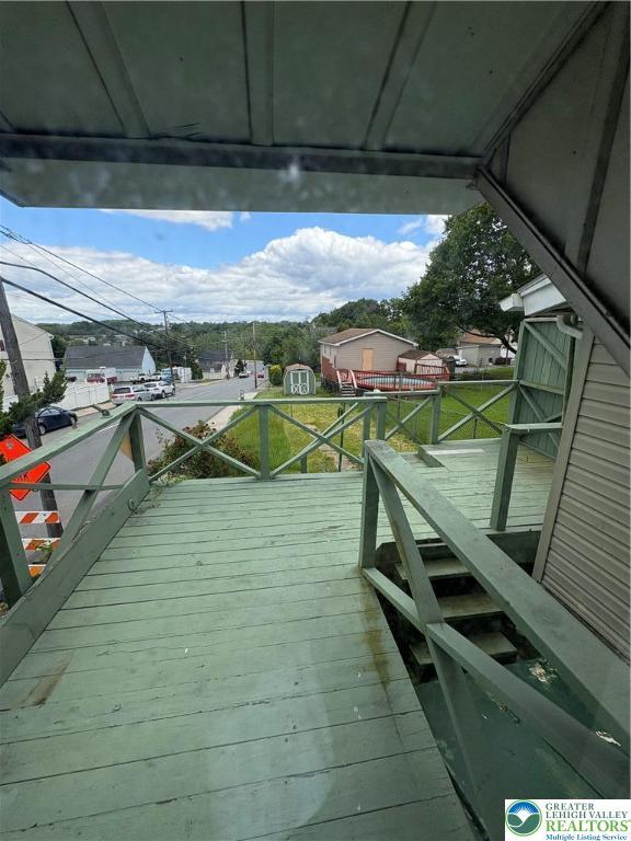 2101 Columbia Ave, Whitehall Twp, PA 18052 - view of wooden terrace
