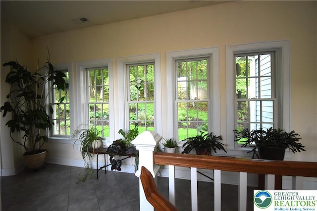 135 Coffeetown Rd, Easton, PA 18042 - sunroom with healthy amount of natural light and tile patterned flooring