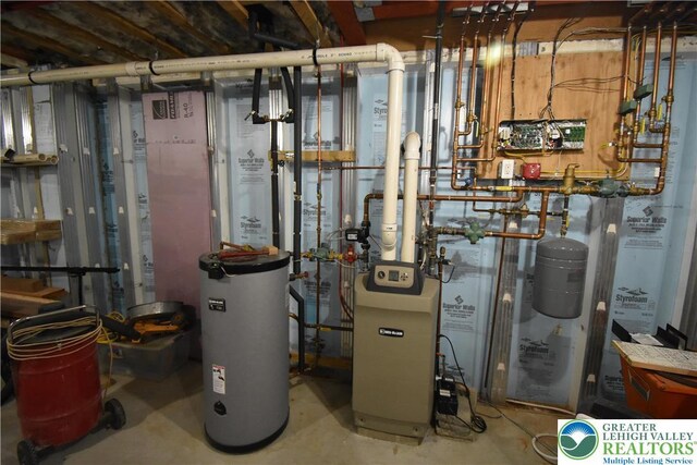 135 Coffeetown Rd, Easton, PA 18042 - utilities featuring gas water heater