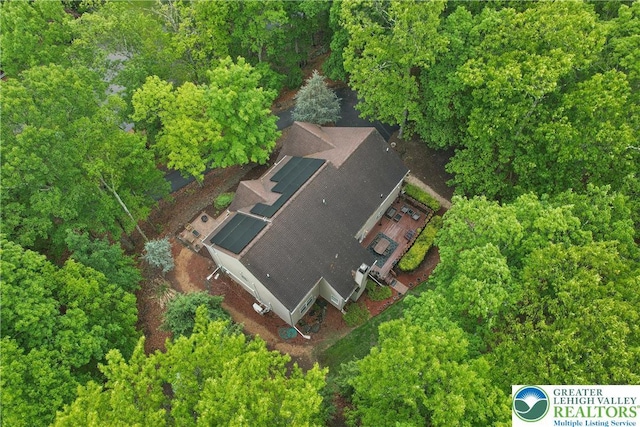 136 Outlook Ct, Middle Smithfield Twp, PA 18302 - view from above of property