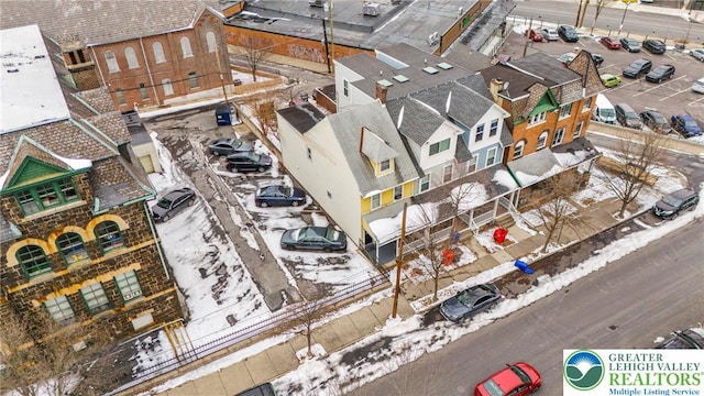 436 Montclair Ave, Bethlehem City, PA 18015 - bird's eye view