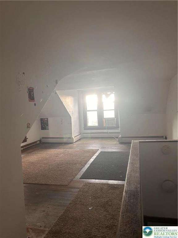 1210 Linden, Bethlehem City, PA 18018 - empty room with wood finished floors and baseboard heating