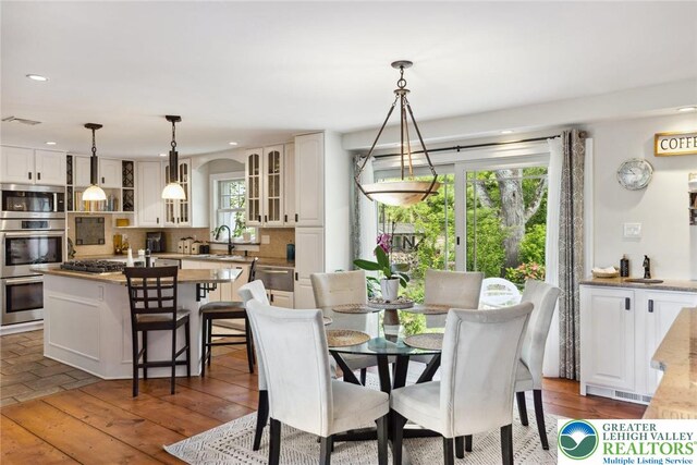 2965 Adams Way, Springfield Twp, PA 18077 - dining area featuring recessed lighting
