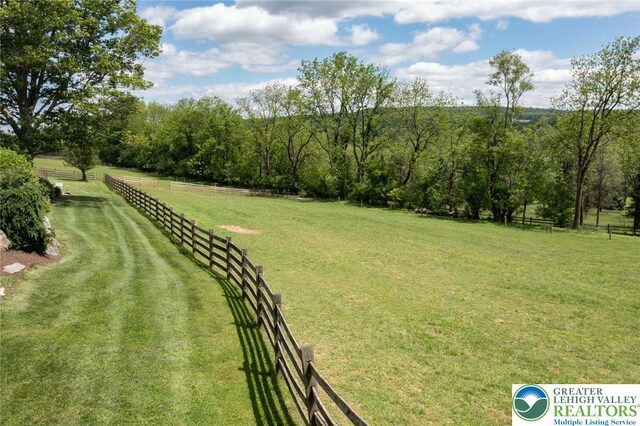 2965 Adams Way, Springfield Twp, PA 18077 - view of yard with a rural view