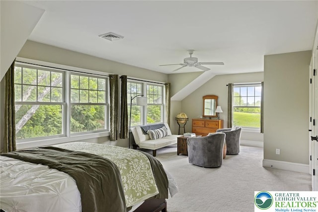 2965 Adams Way, Springfield Twp, PA 18077 - bedroom with carpet flooring, baseboards, and a ceiling fan