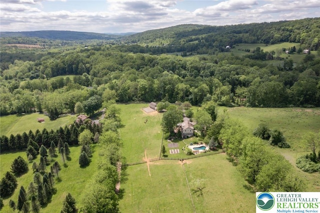 2965 Adams Way, Springfield Twp, PA 18077 - view of rural area with a heavily wooded area