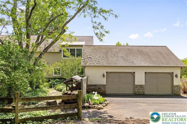 2965 Adams Way, Springfield Twp, PA 18077 - view of front facade featuring stone siding and stucco siding