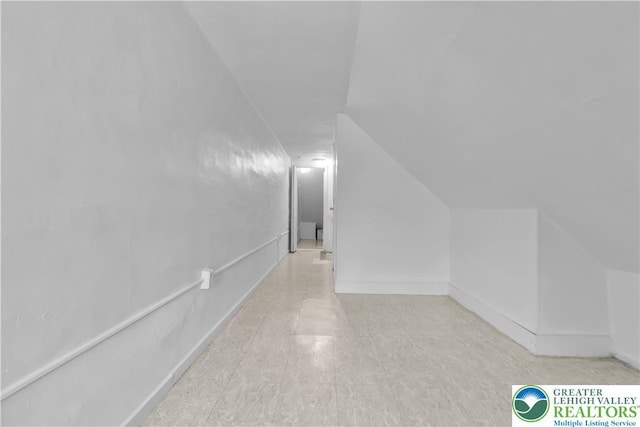 1123 Spruce St, Easton, PA 18042 - bonus room featuring vaulted ceiling