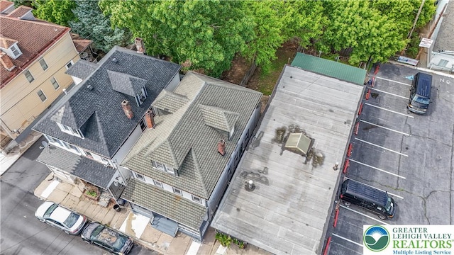 1123 Spruce St, Easton, PA 18042 - aerial view