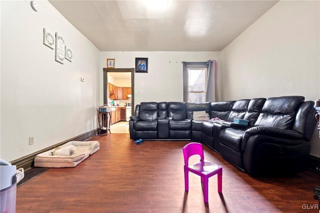 526 N Law St, Allentown City, PA 18102 - living area with wood finished floors