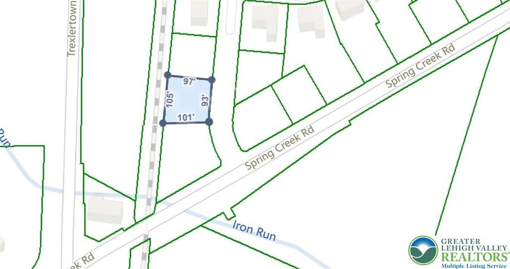 7687 Catalpa Dr, Lower Macungie Twp, PA 18062 - map of parcels