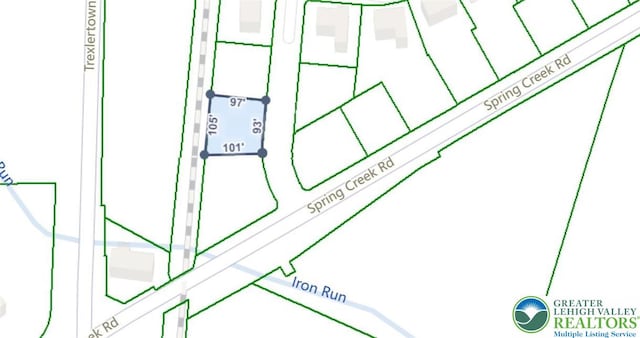 7687 Catalpa Dr, Lower Macungie Twp, PA 18062 - map of parcels