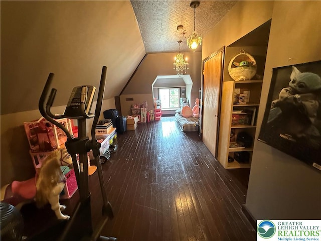 204 Analomink St, East Stroudsburg, PA 18301 - bonus room with dark wood-type flooring and lofted ceiling