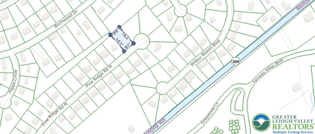 75 N Pine Rdg, Middle Smithfield Twp, PA 18302 - map / location
