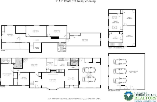 711 E Center St, Nesquehoning Borough, PA 18240 - home floor plan