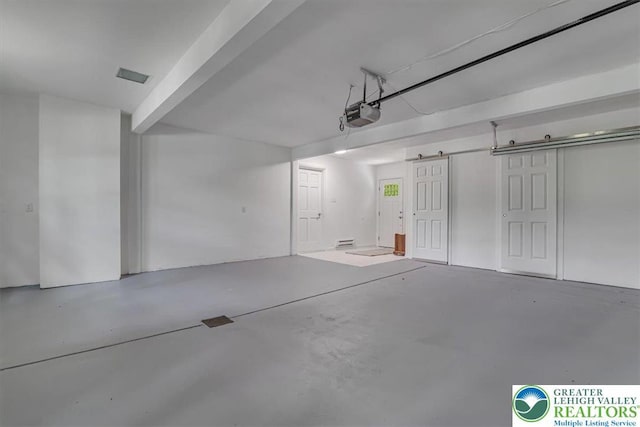 711 E Center St, Nesquehoning Borough, PA 18240 - garage featuring a garage door opener