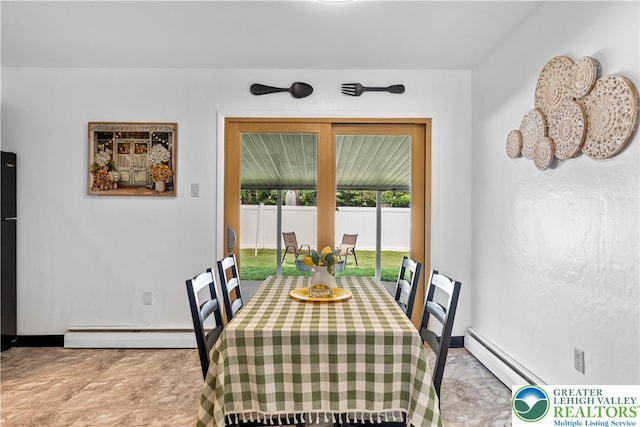 929 Webster Ave, Allentown City, PA 18103 - dining area with a baseboard radiator