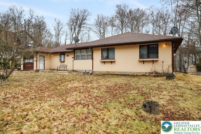 4754 Brentwood Dr, Tobyhanna Twp, PA 18466 - view of front of home featuring a front lawn