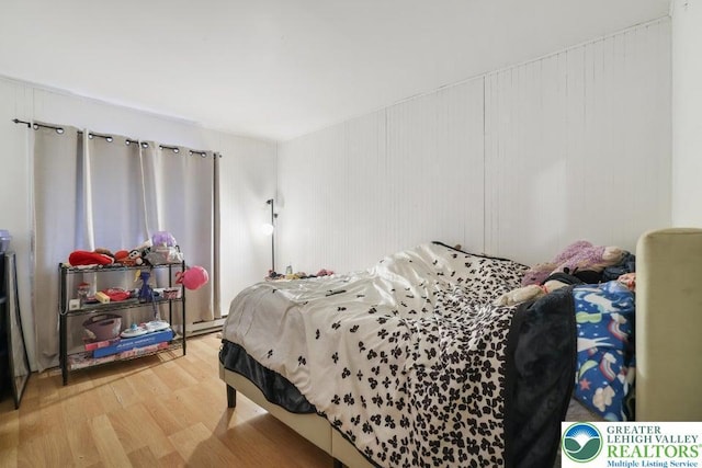 4754 Brentwood Dr, Tobyhanna Twp, PA 18466 - bedroom with light wood-type flooring