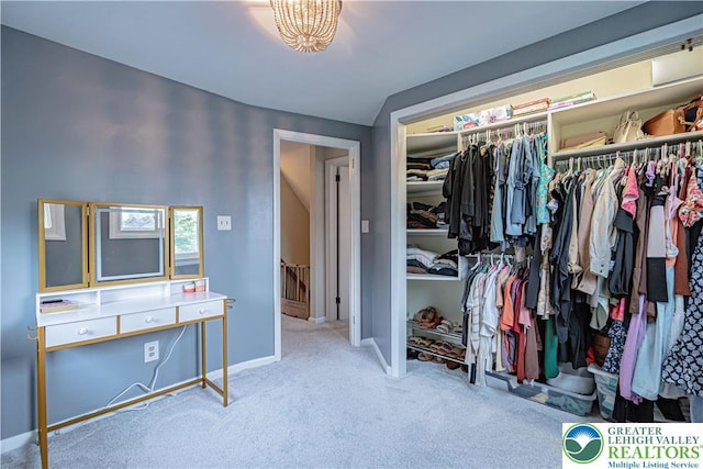 1131 28th St, Allentown City, PA 18104 - spacious closet featuring carpet