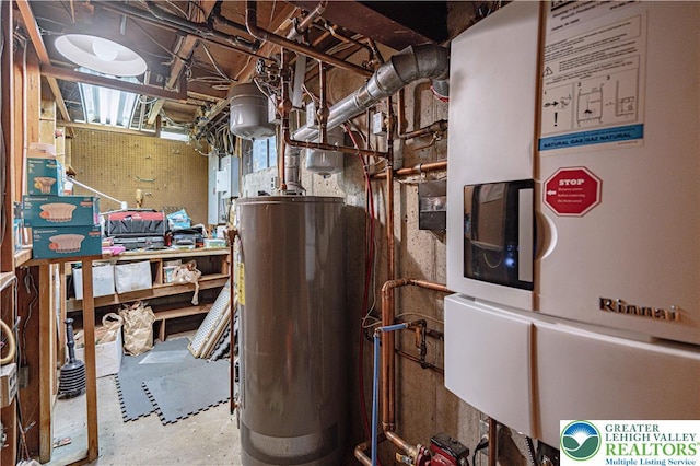 1131 28th St, Allentown City, PA 18104 - utility room featuring water heater