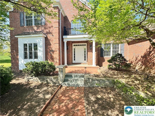 4620 Graystone Dr, Lower Nazareth Twp, PA 18064 - view of exterior entry with brick siding