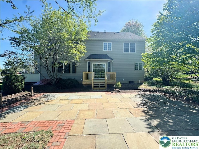 4620 Graystone Dr, Lower Nazareth Twp, PA 18064 - rear view of house featuring a patio