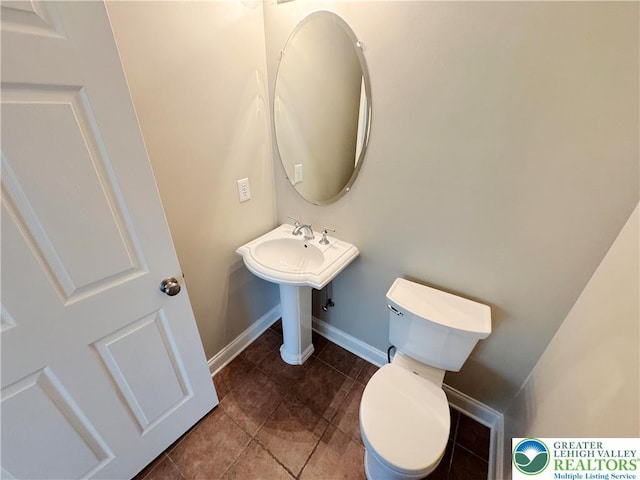 4620 Graystone Dr, Lower Nazareth Twp, PA 18064 - bathroom with toilet and tile patterned flooring