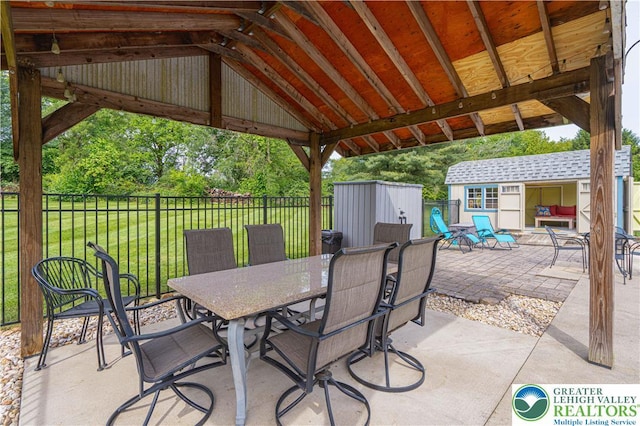 3624 Mcintosh Dr, North Whitehall Twp, PA 18069 - view of patio with outdoor dining space