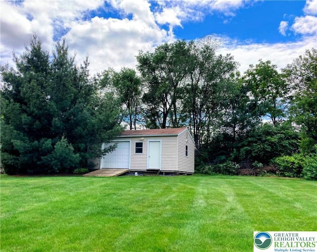 3624 Mcintosh Dr, North Whitehall Twp, PA 18069 - view of outbuilding featuring view of scattered trees