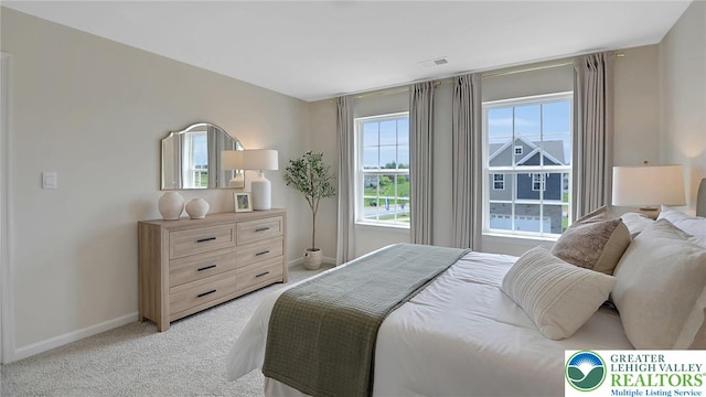 311 Knollwood Dr, Forks Twp, PA 18040 - bedroom featuring baseboards and light carpet