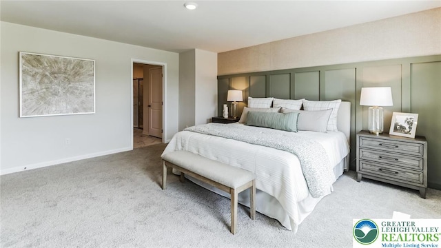 311 Knollwood Dr, Forks Twp, PA 18040 - bedroom featuring carpet and a decorative wall