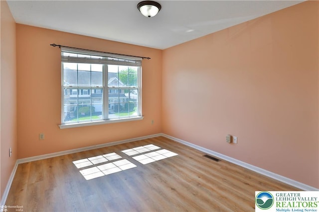 27 Willow Dr, Palmer Twp, PA 18045 - spare room with wood finished floors and baseboards